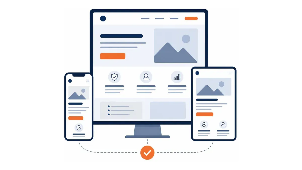 Satış ve güven odaklı kurumsal web sitesi sayfa düzeni tel kafes şeması