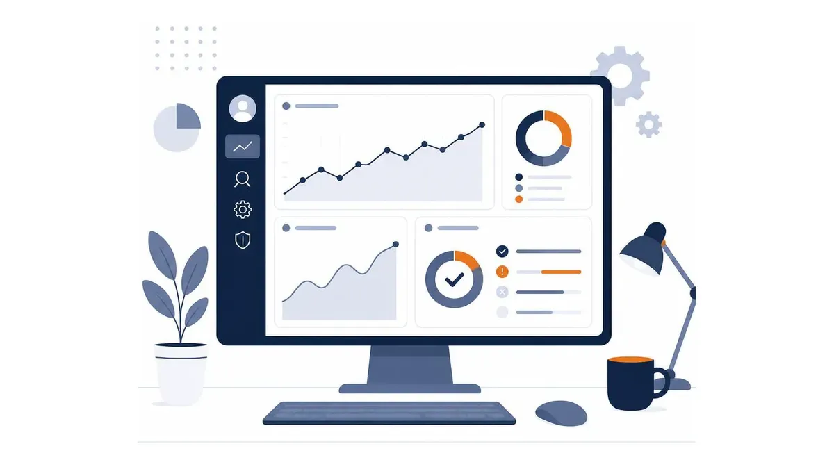 SEO danışmanlığı sürecinde kullanılan arama analitiği ve teknik denetim ekranı